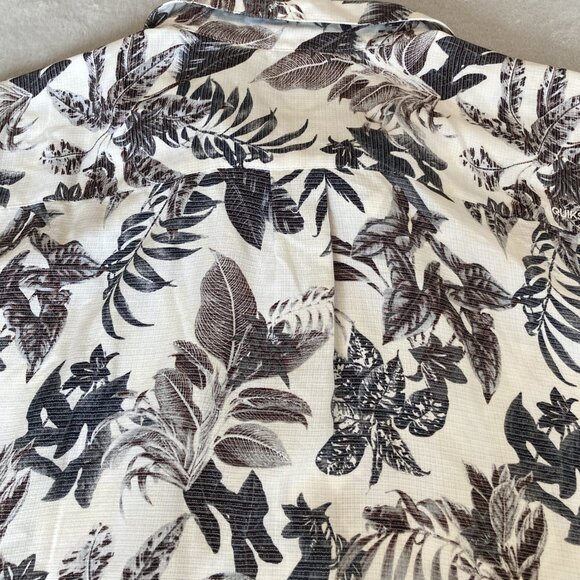 Quiksilver Waterman Collection Men's Button Up Shirt Comfort Fit XXL EUC - Picture 12 of 12